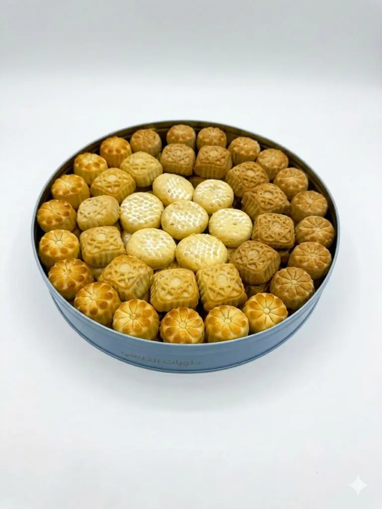 معمول وكعك دائري