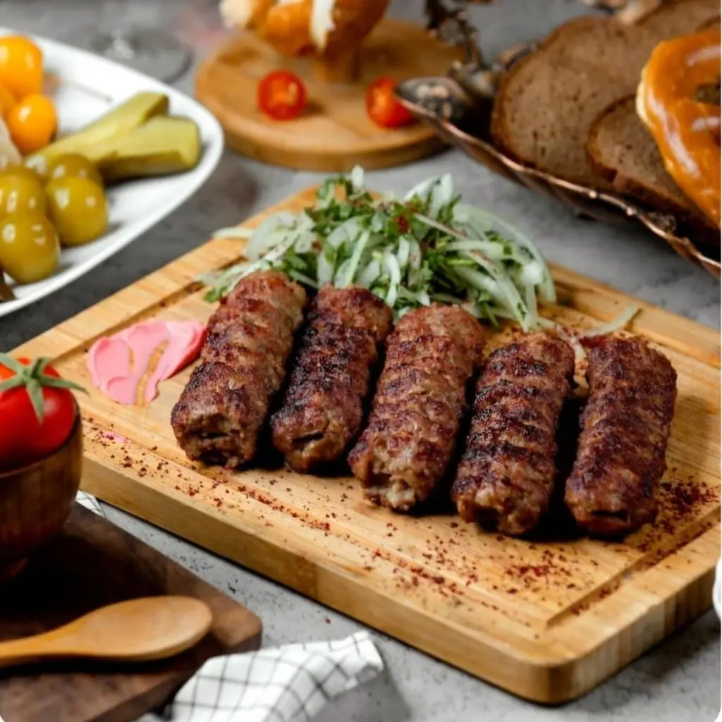 كباب لحم بقري افغاني