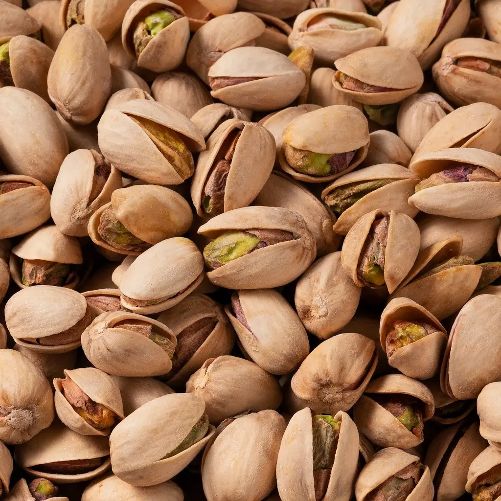 Pistachio with lemon peel