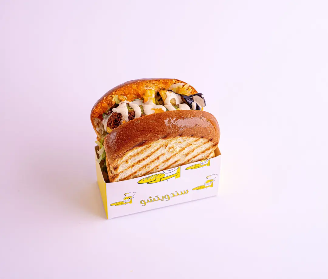 Cheese Falafel Sandwich