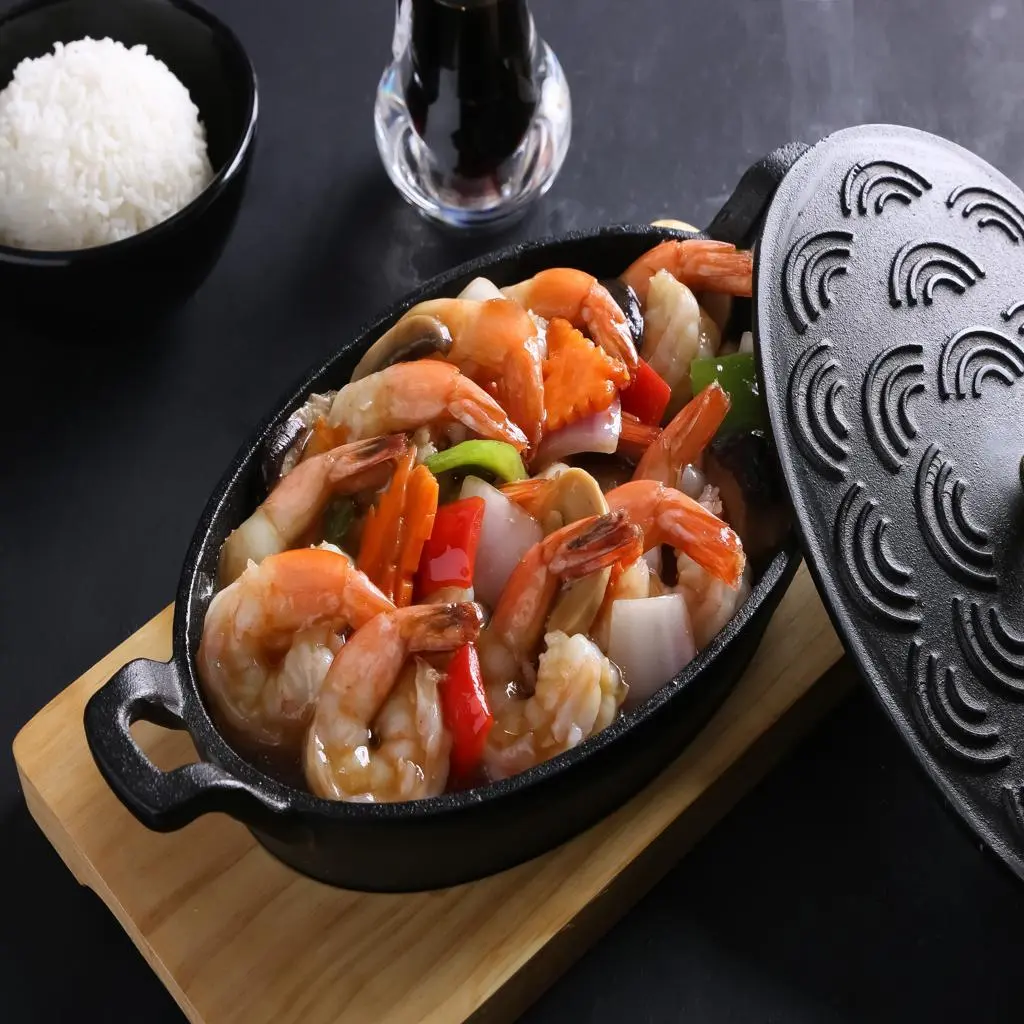 Shrimp with Oyster Sauce
