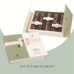 A large luxury coffee sweet box