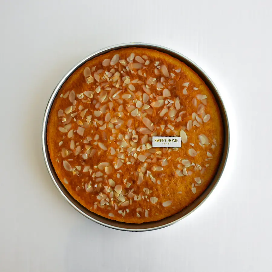 Almond Basbousa