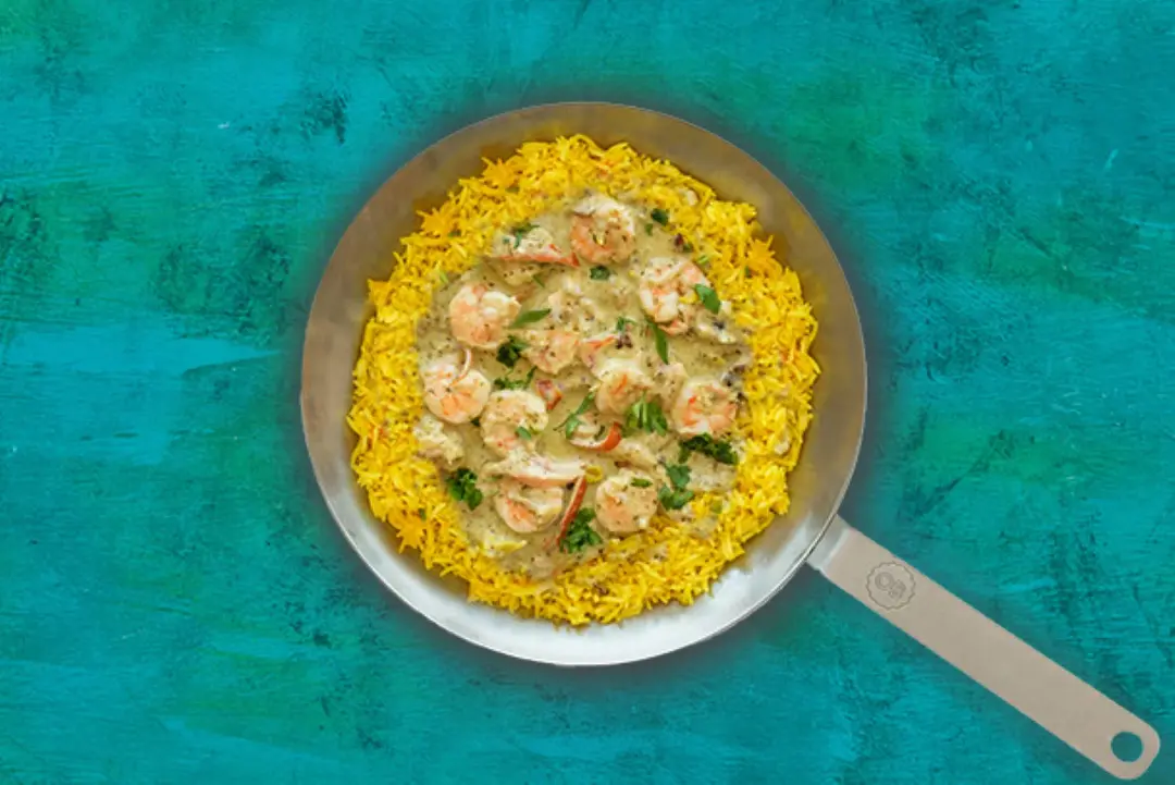 Creamy Pesto Shrimp