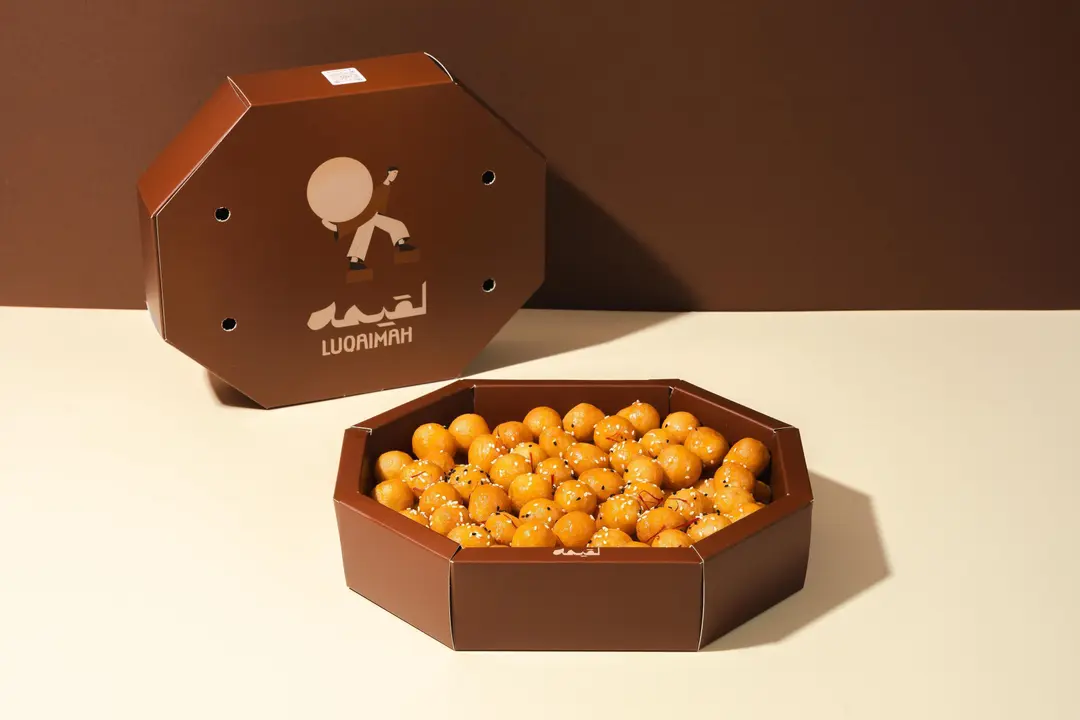 Syrup and saffron bites