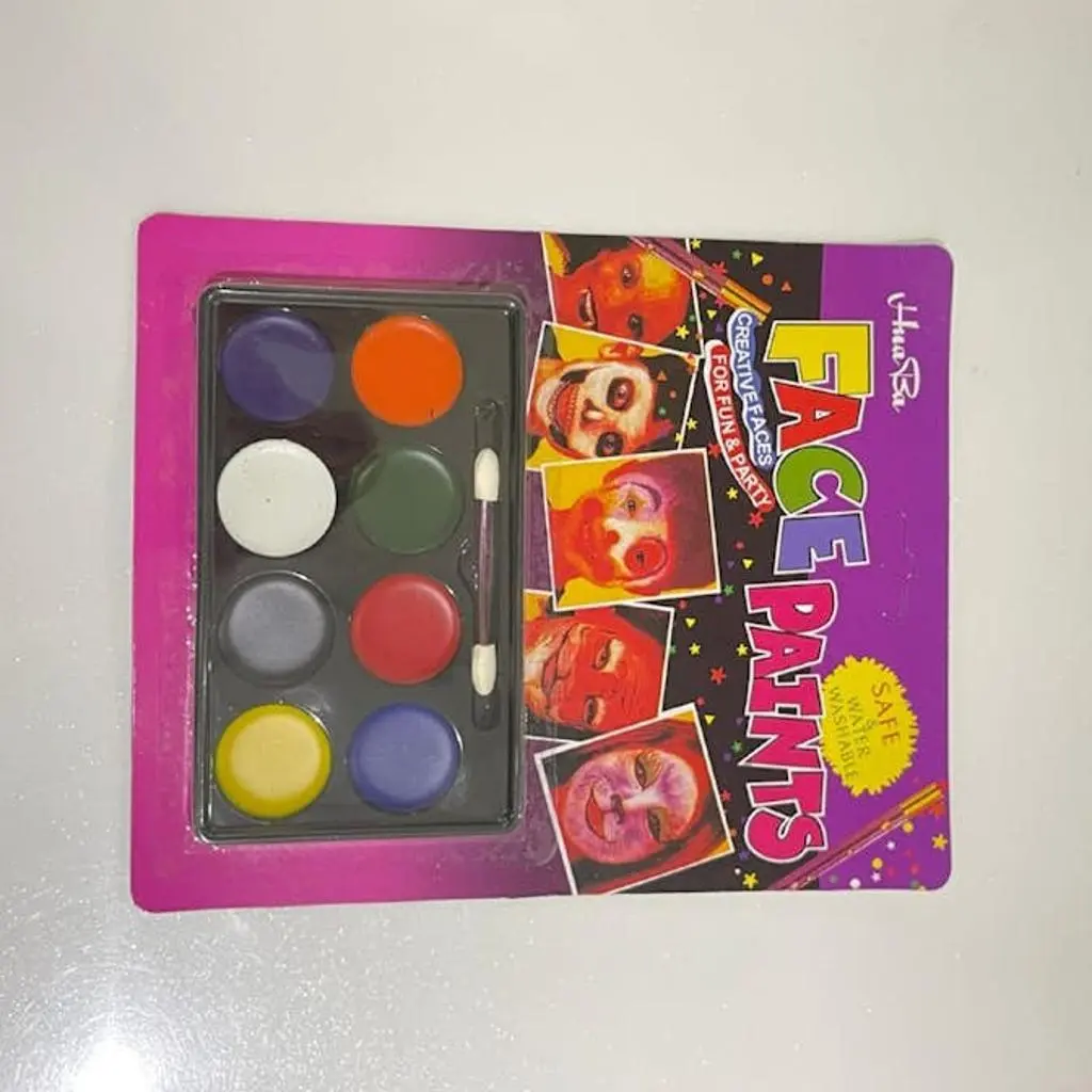 ألوان رسم للوجه