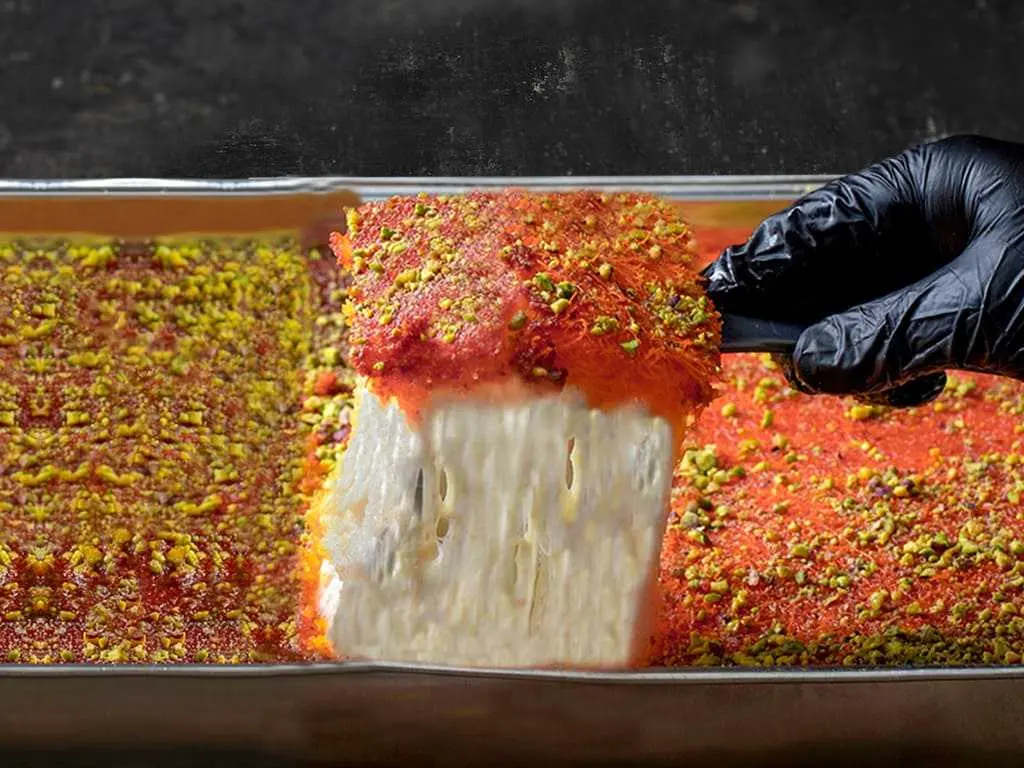 3 kg mixed kunafa (soft and coarse) with cheese