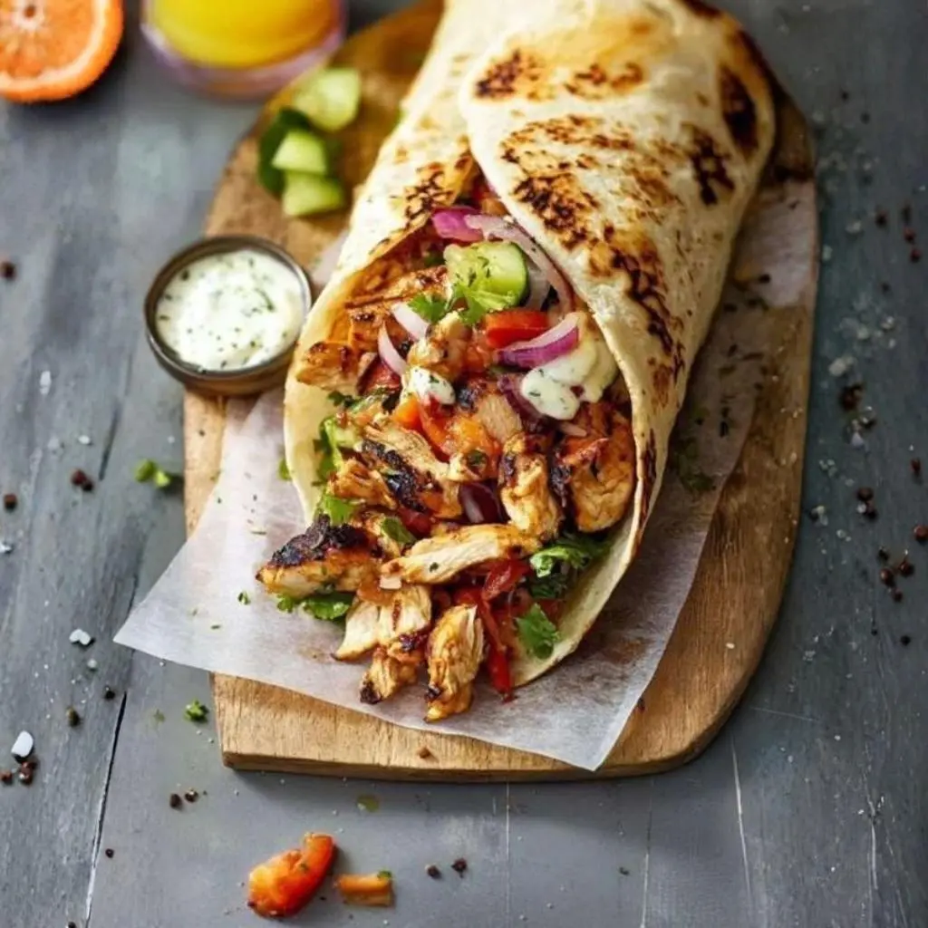 Chicken Shawarma Wrap