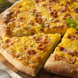Egg Cheese Pizza