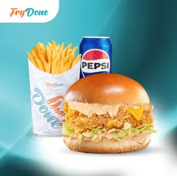 Crispy Burger Meal