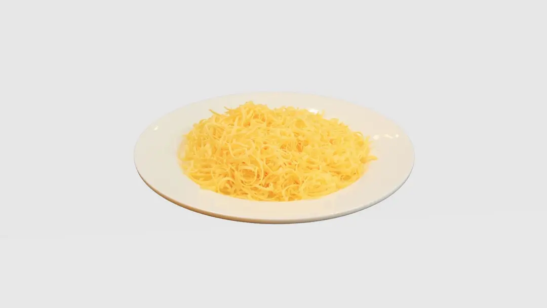 Cheddar cheese plate