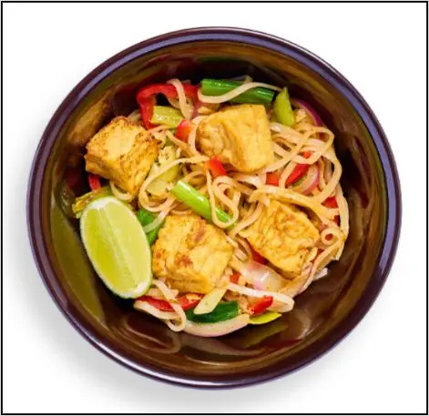 mini tofu pad thai