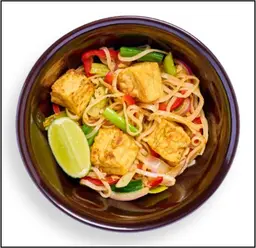 mini tofu pad thai