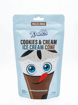 ice cream freeze dried