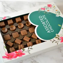 Belgian Chocolate Box with Assorted Fillings 28