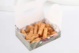 Fried cheese sticks box