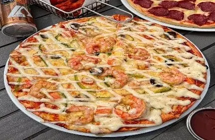 Seafood Ranch Large Pizza