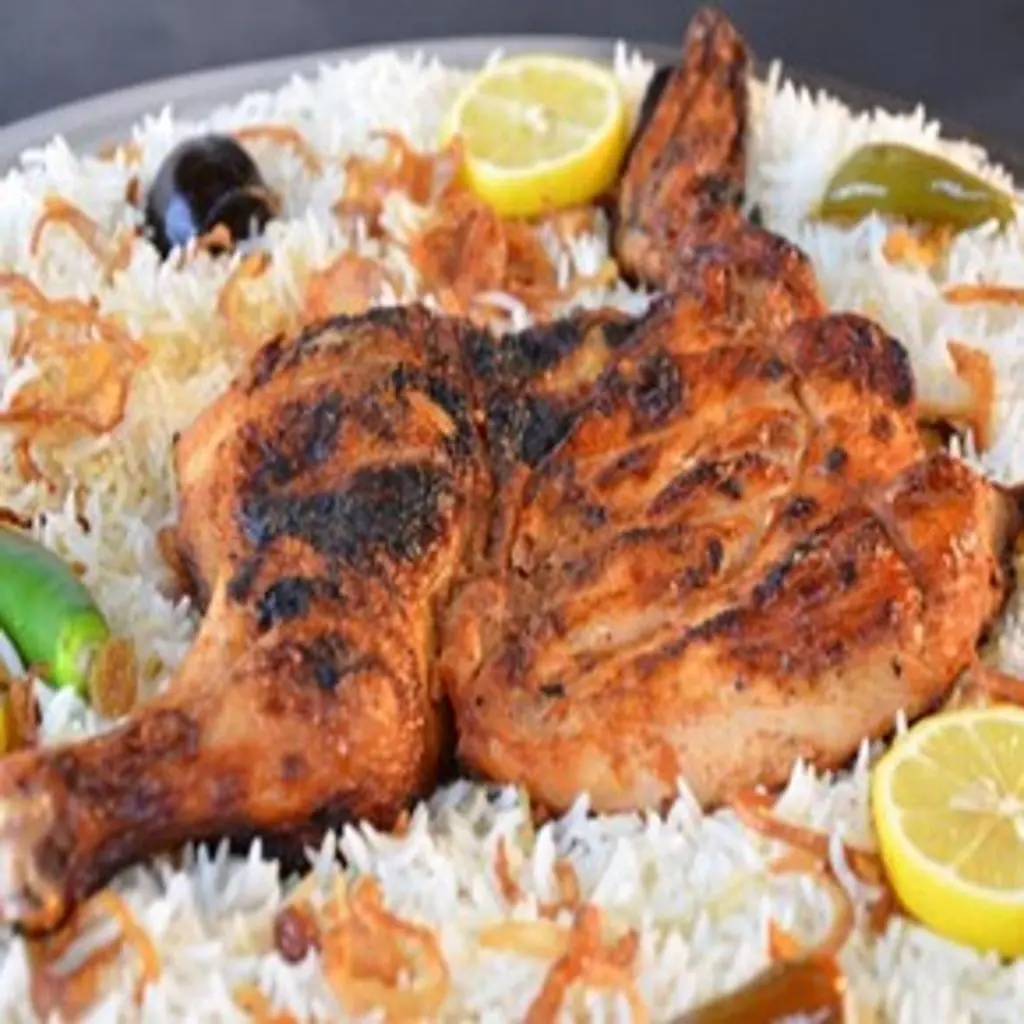 Charcoal Chicken with Rice