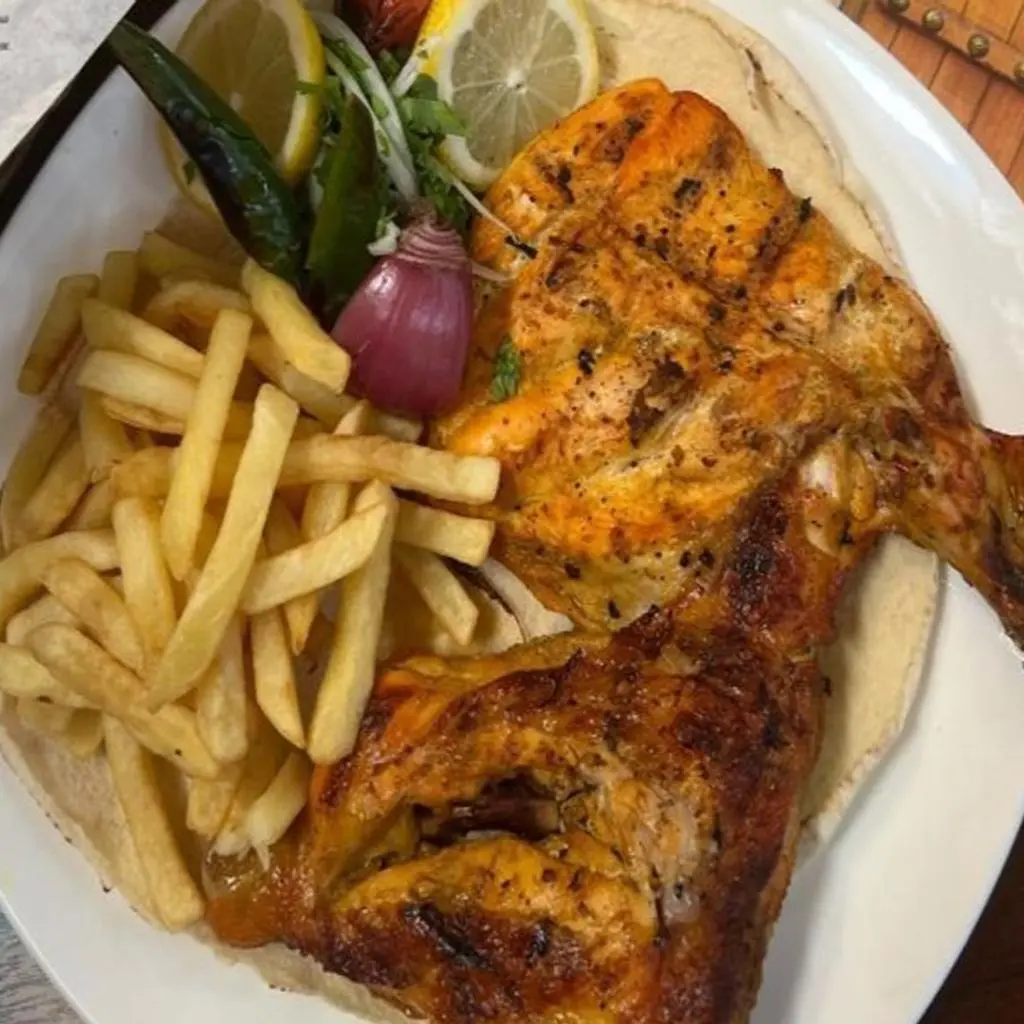 دجاج على الفحم
