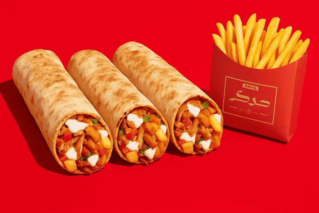 3 shawerma 1 frise over