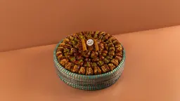 سلة تمر محشي كبير