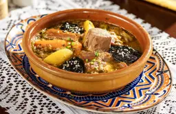 طاجين لحم بالفخارة (بركوك)