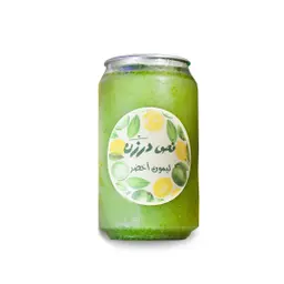 Green lemon juice