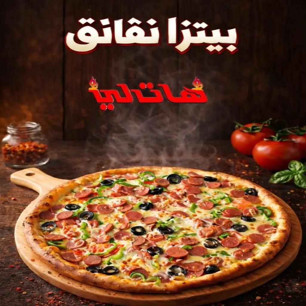 بيتزا نقانق