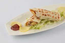 ساندوتش شيش طاووق أبيض