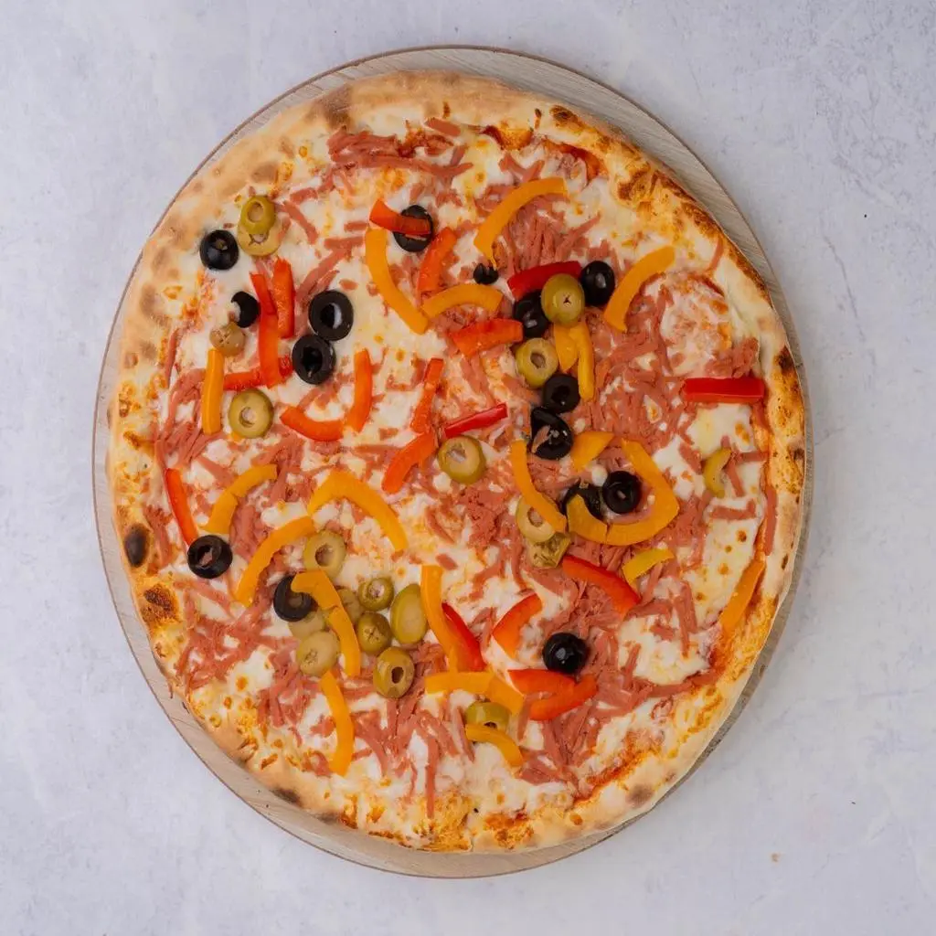 Mortadella Pizza