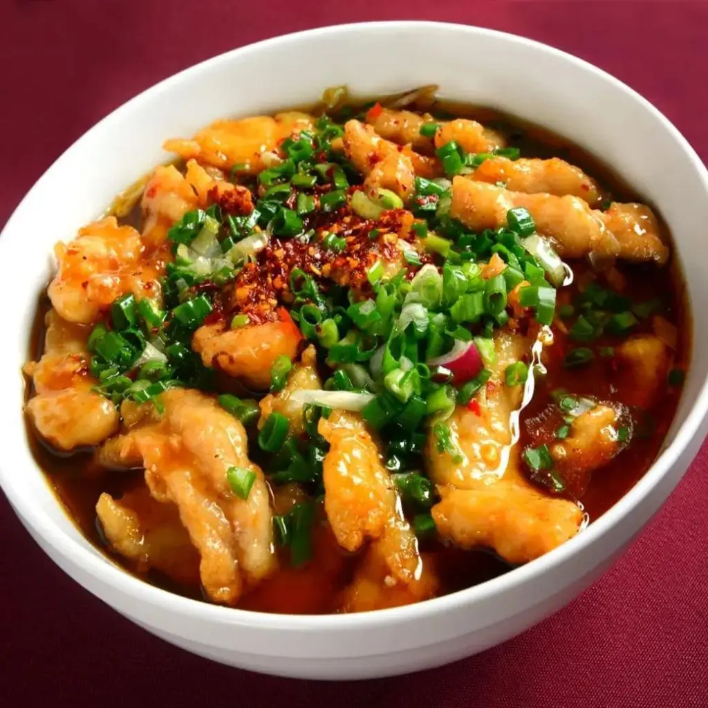 Chinese Style Boiled Spicy Fish