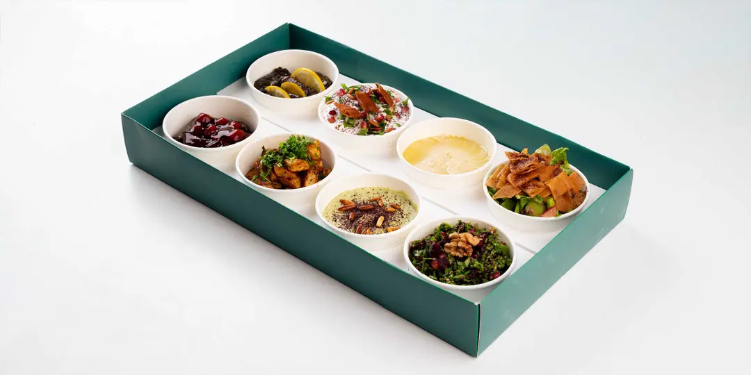 Box of appetizers