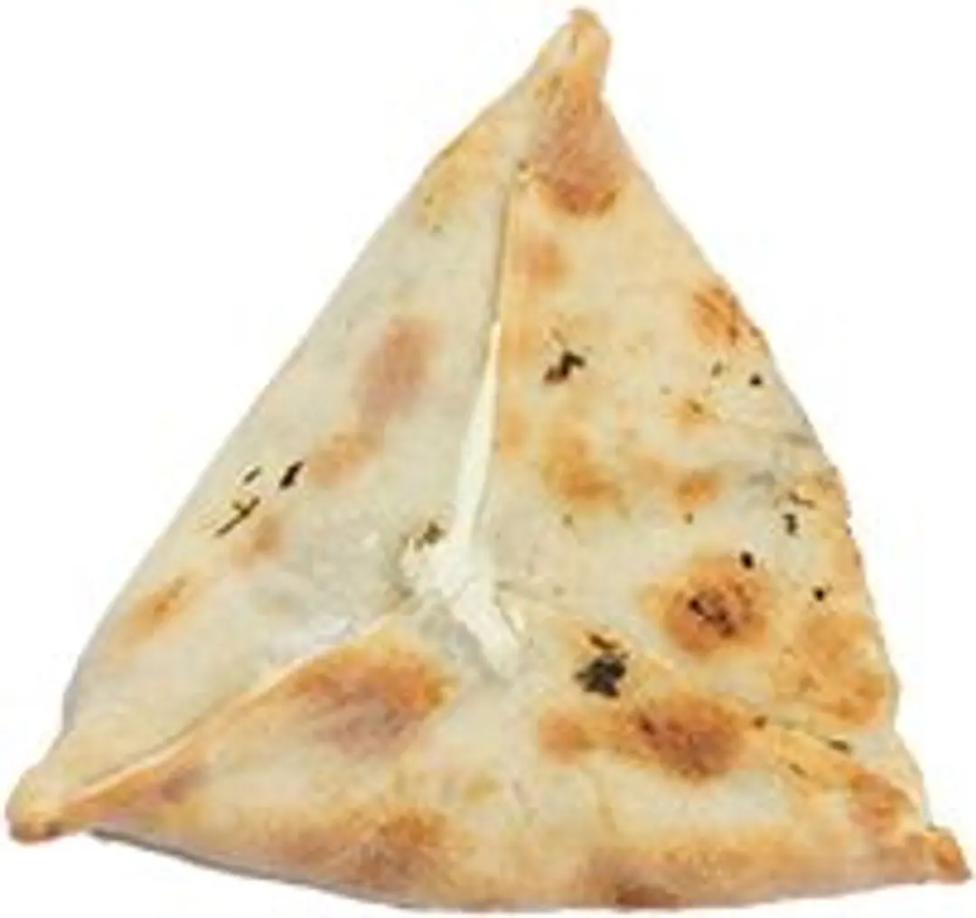 Spinach triangle with labneh
