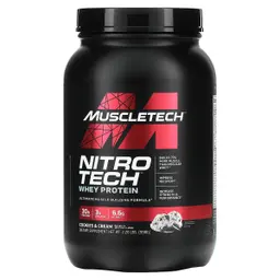 Muscletech Nitro Tech Whey Protein Cookies and Cream 2 LB