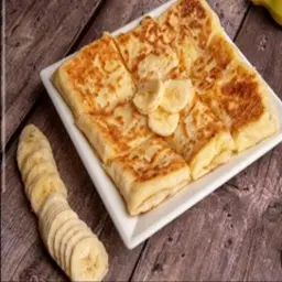 Cheddar Cheese and Banana Mutabbaq