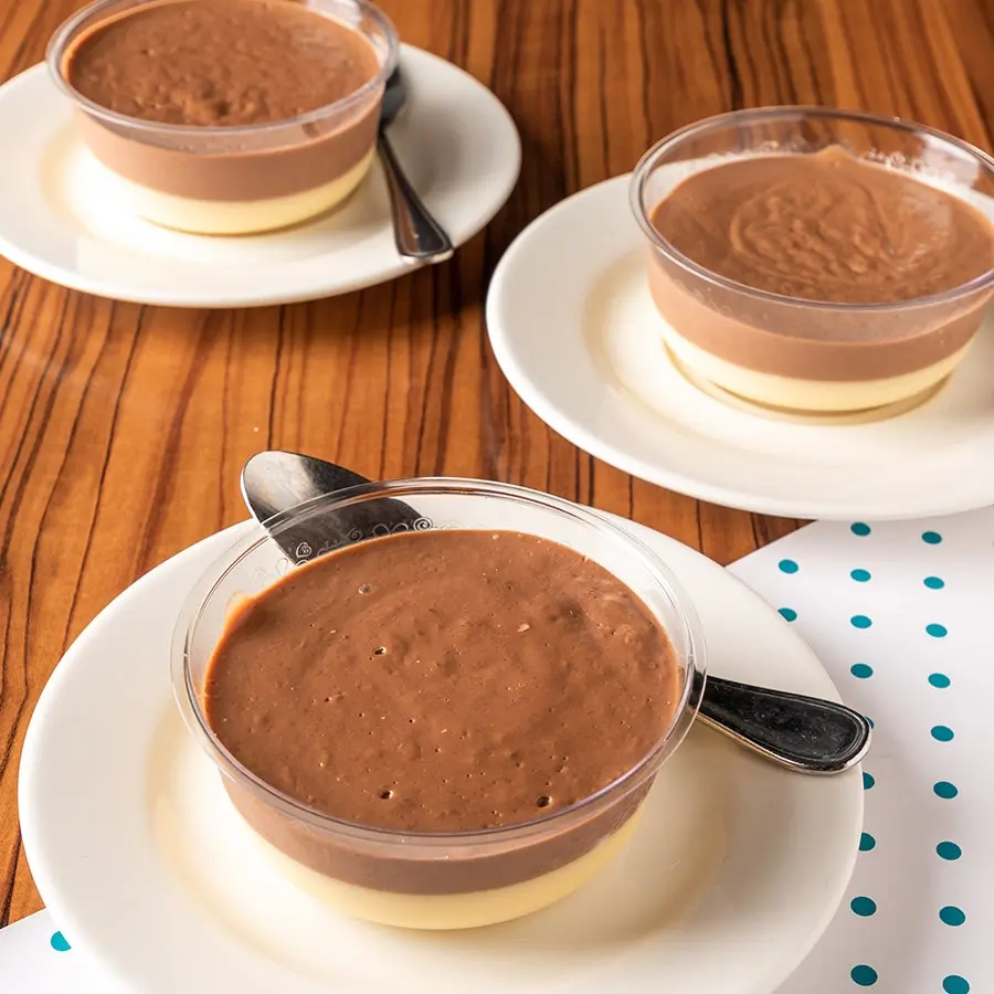 Chocolate Vanilla Custard
