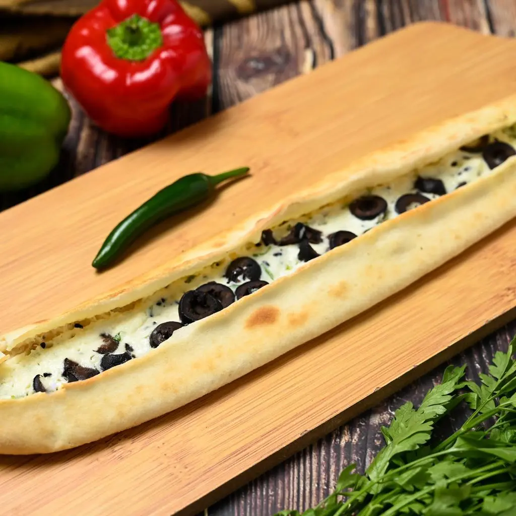 Akkawi with Olives Pie