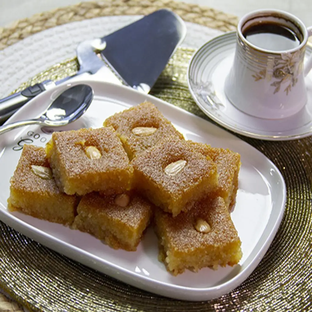 Plain Basbousa