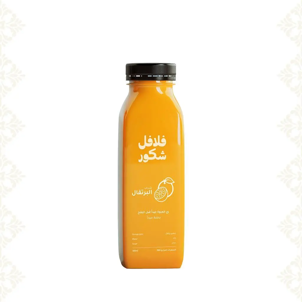 عصير برتقال طازج