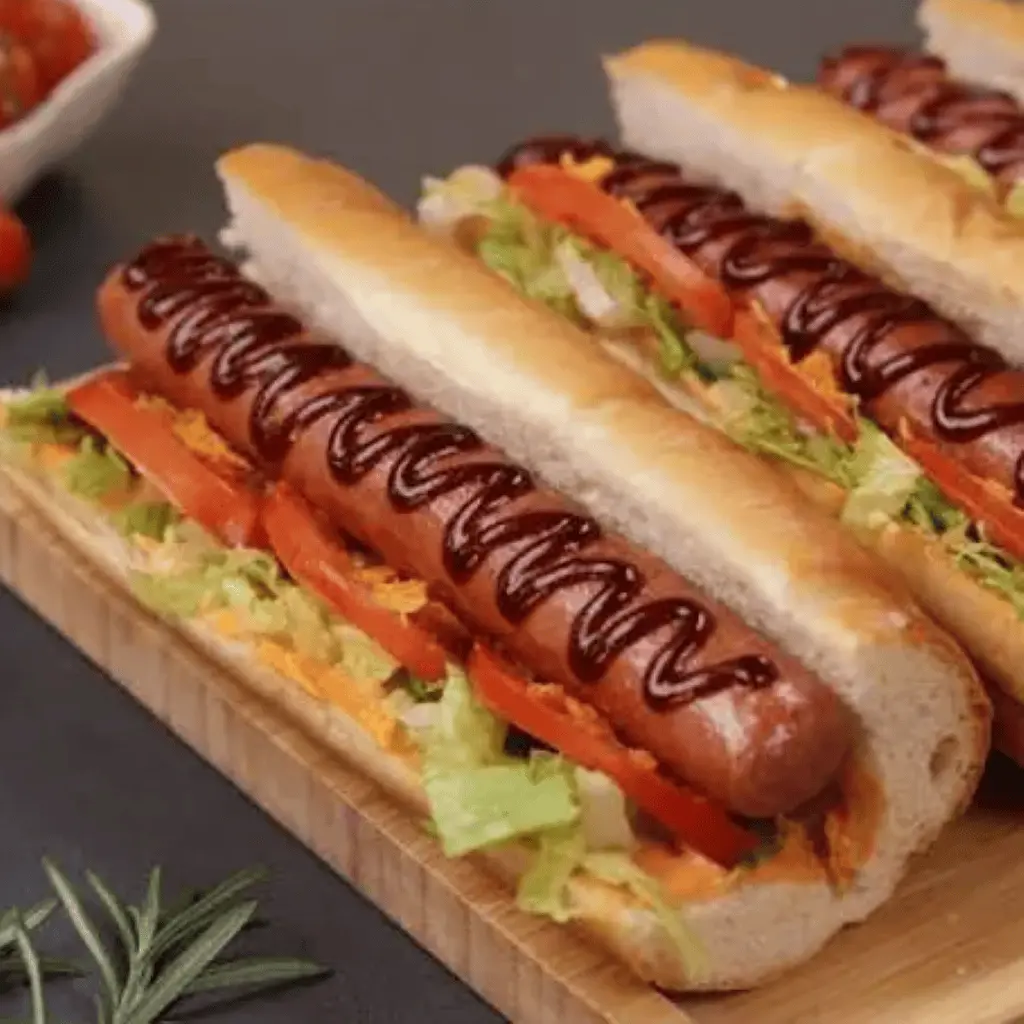 Jumbo Hot Dog Sandwich