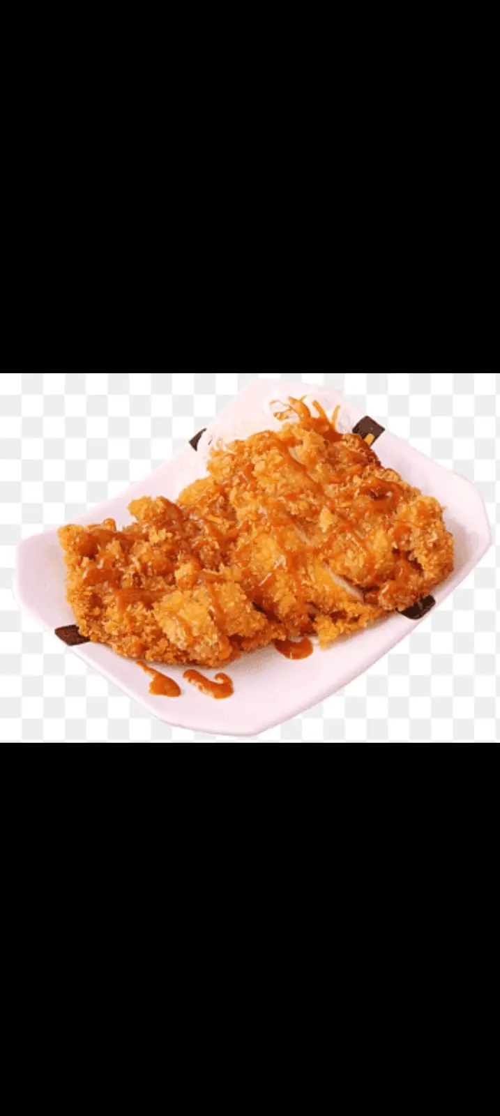 Fried chicken slice