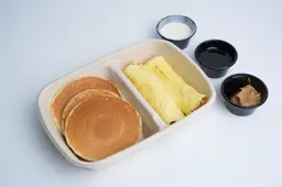 Eggs with pancake