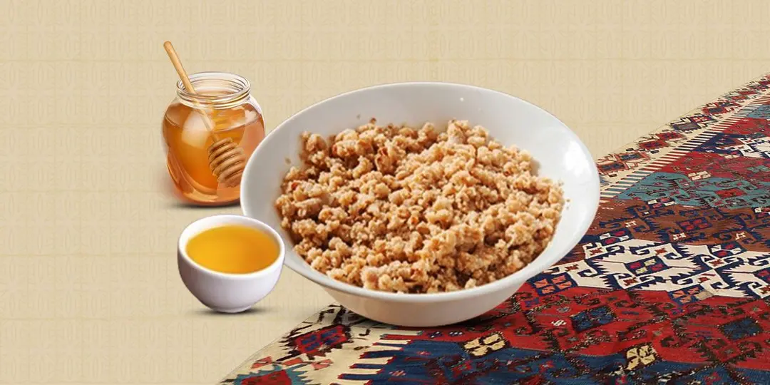 فتة سمن بالعسل