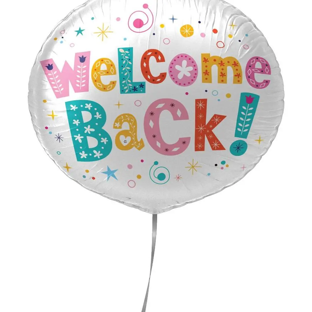 Welcome Back Balloon