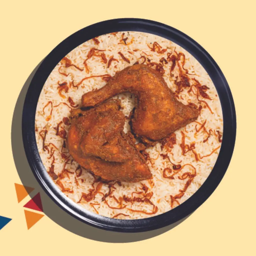 نصف كرسبي مع الأرز
