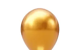 Gold balloon