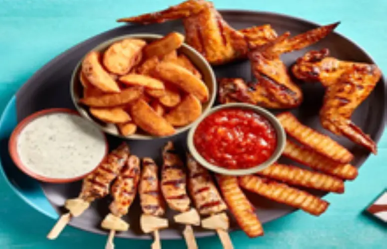 Chicken Appetizer Plate