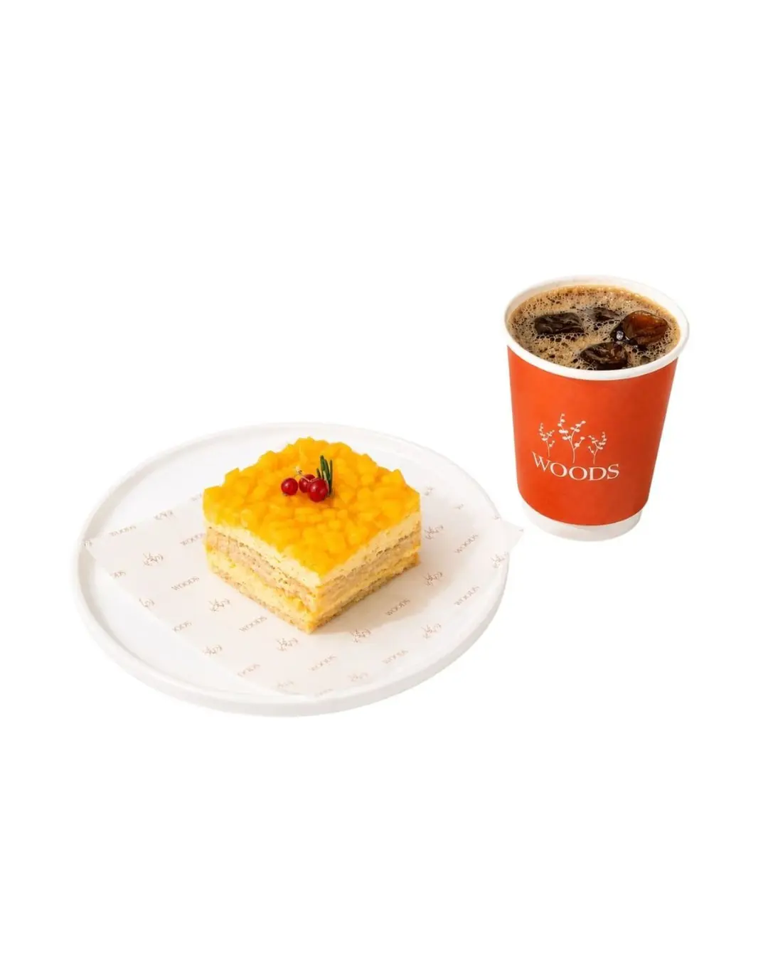 Mango Pudding with V60 Coffee
