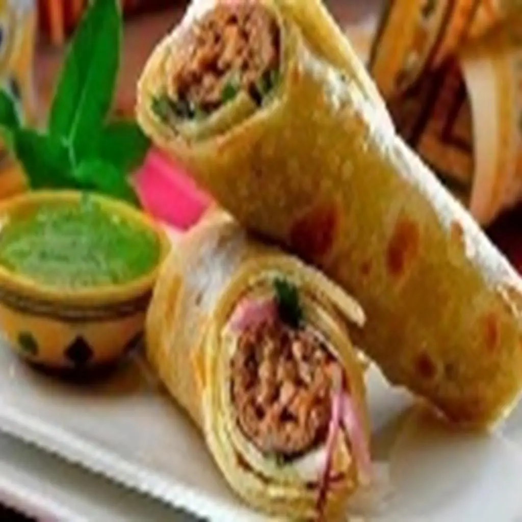 Beef Shami Kebab Sandwich Roll