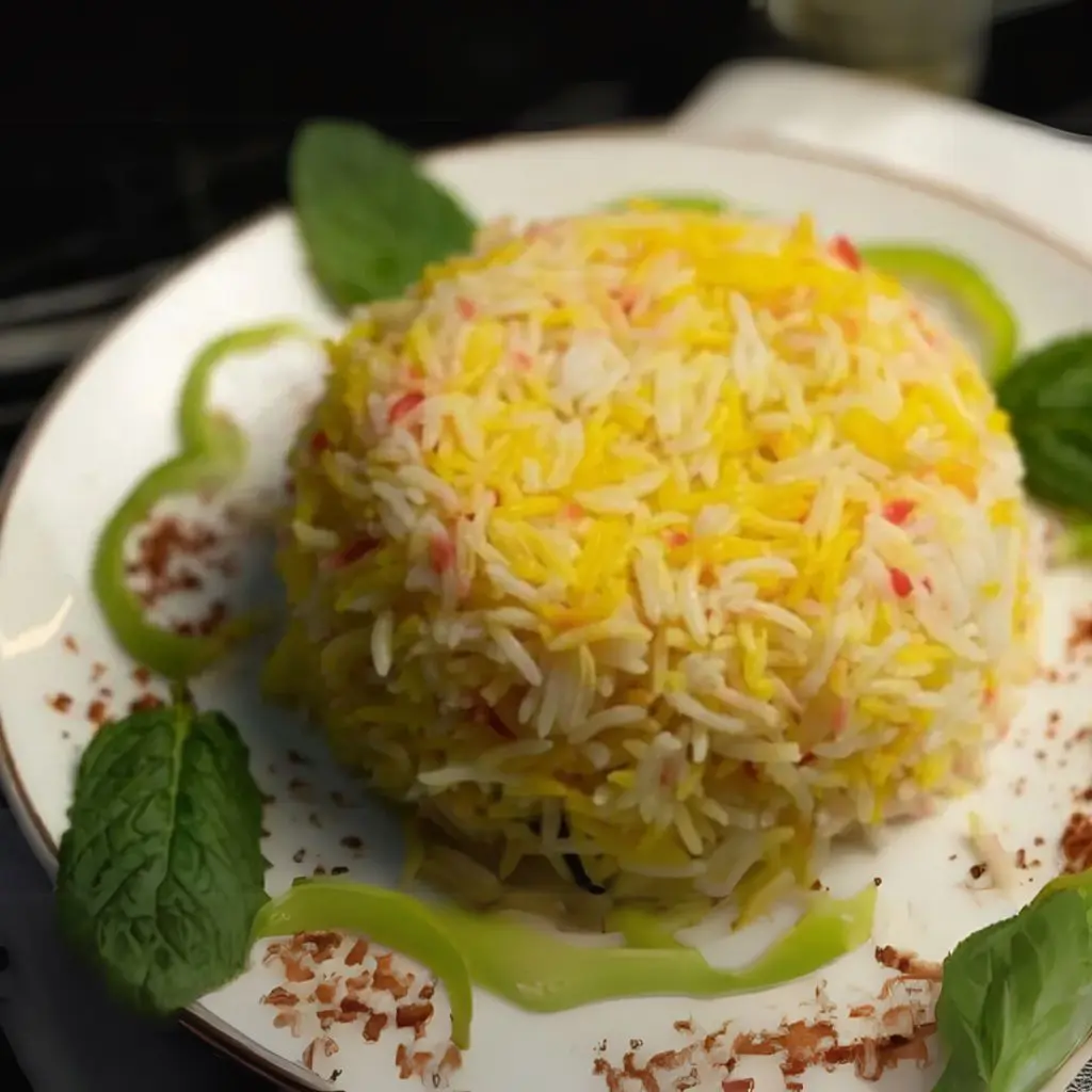 A Plate Of Rice